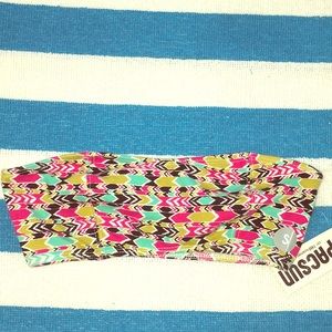 Lilu swim tube top. Small